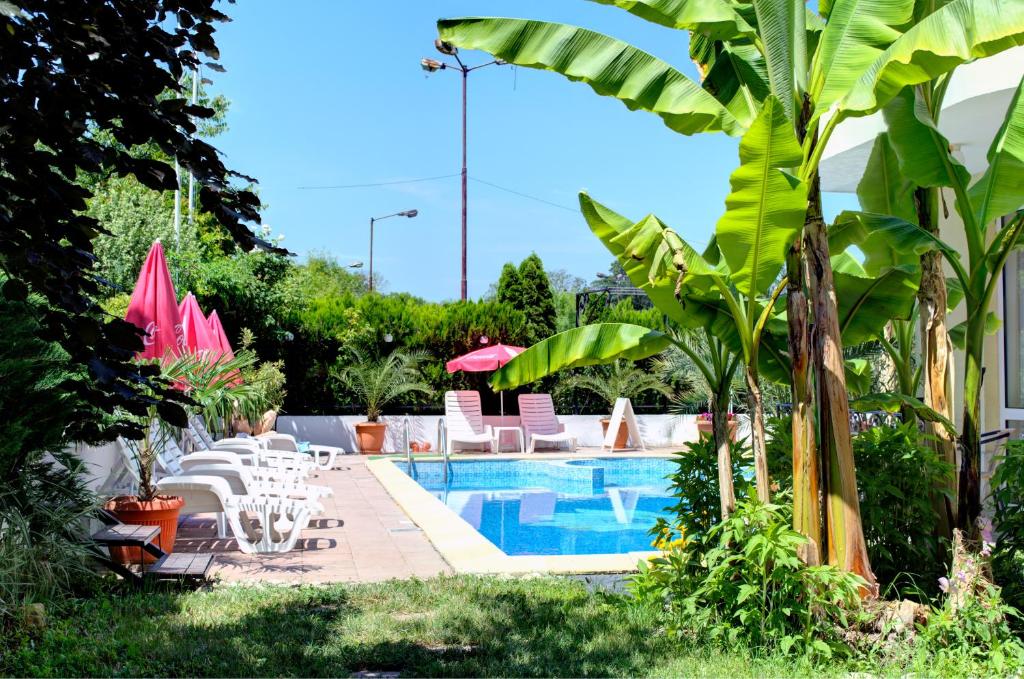 Bazén v ubytování Hotel Feniks Lozenets nebo v jeho okolí