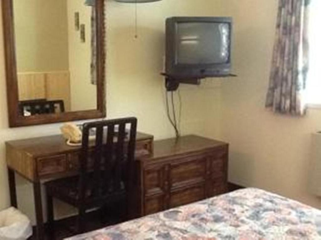 TV o dispositivi per l'intrattenimento presso Auberge Mountain View Inn