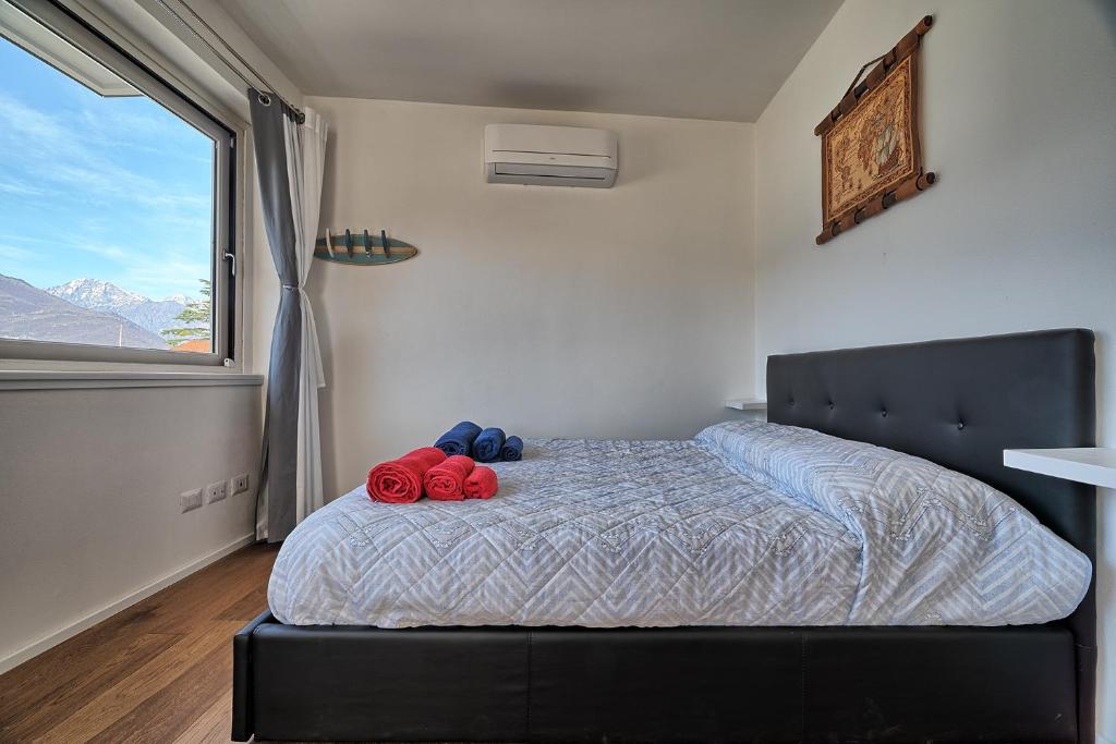 Postel nebo postele na pokoji v ubytování Marina Apartments
