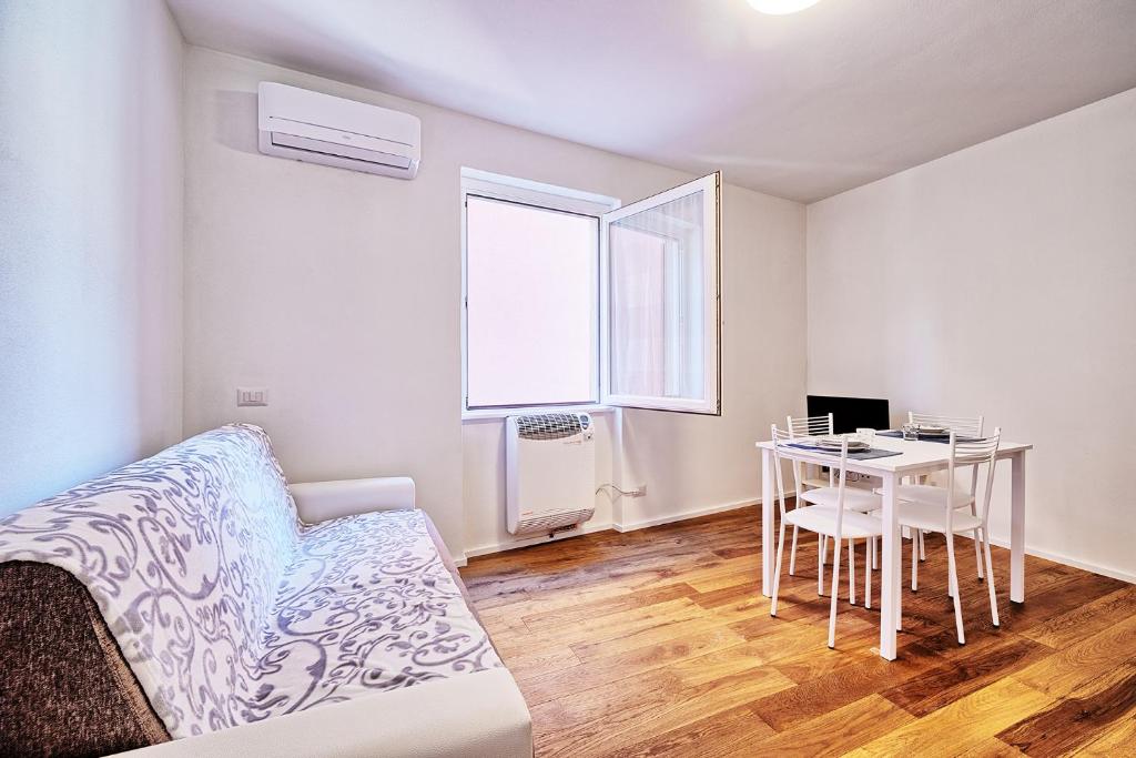 Posezení v ubytování Marina Apartments
