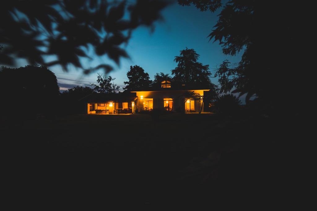 Budova, kde se bed and breakfast nachází