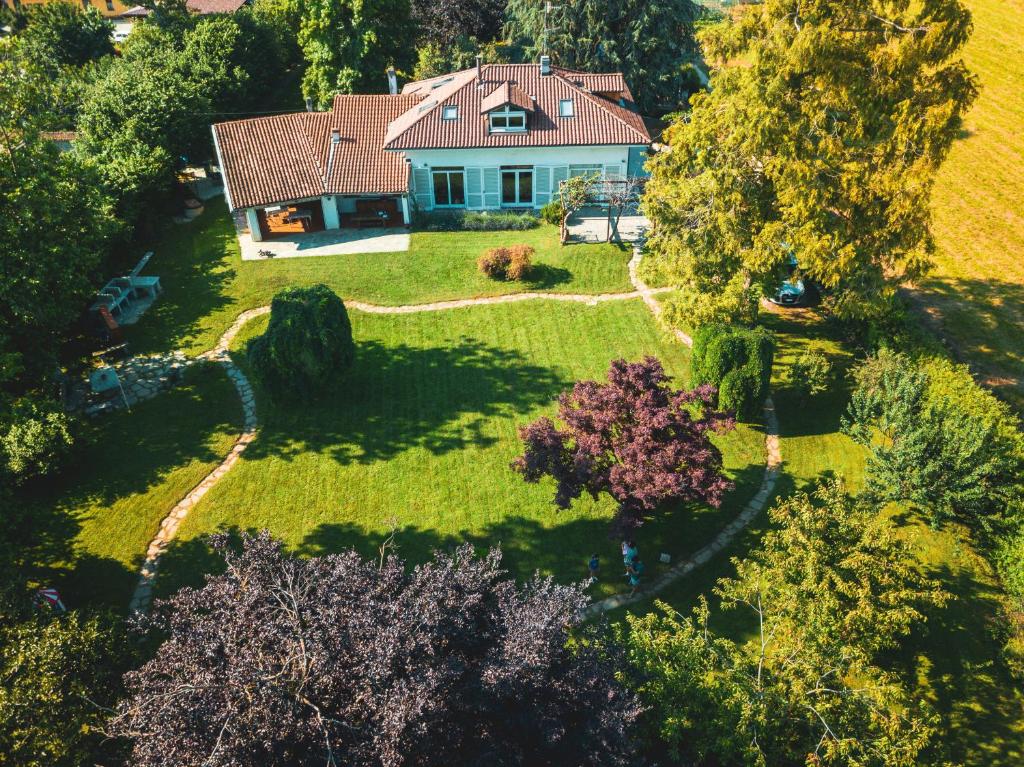 Zahrada ubytování B&B Casa Danoi