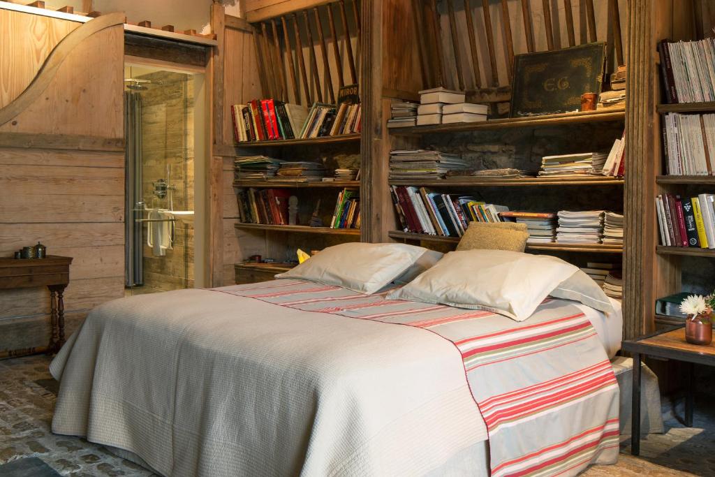 Postel nebo postele na pokoji v ubytování Maison d'Hôte de Myon
