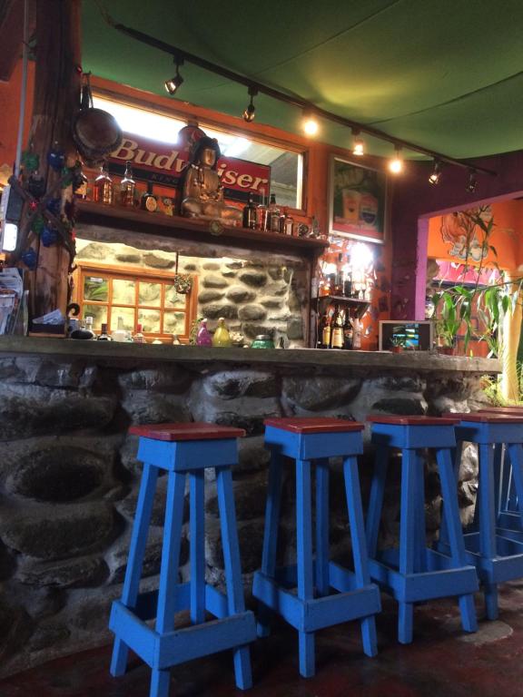 Lounge nebo bar v ubytování El Refugio La Brisa del Diablo