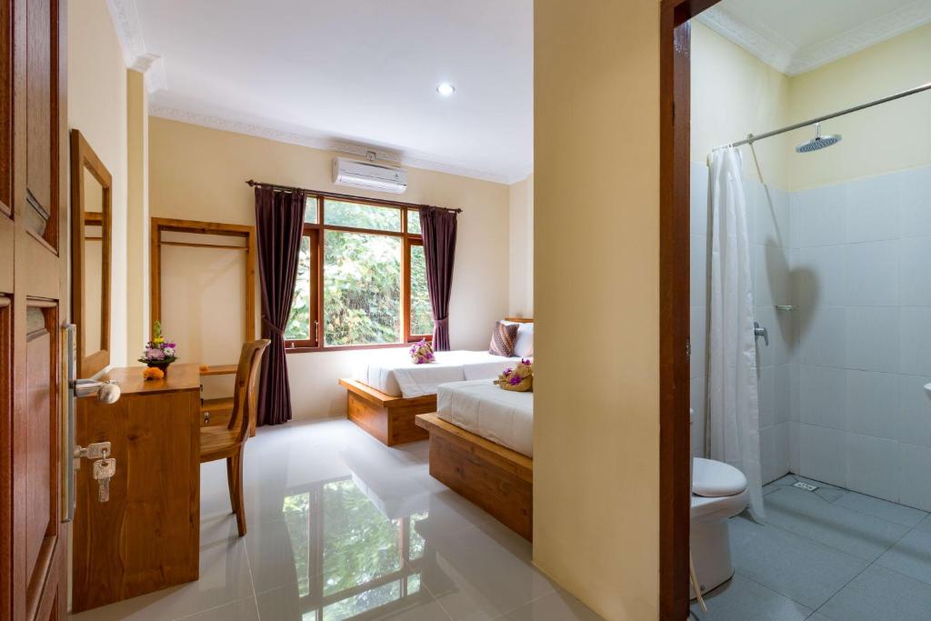Koupelna v ubytování Alam Pangkung Ubud