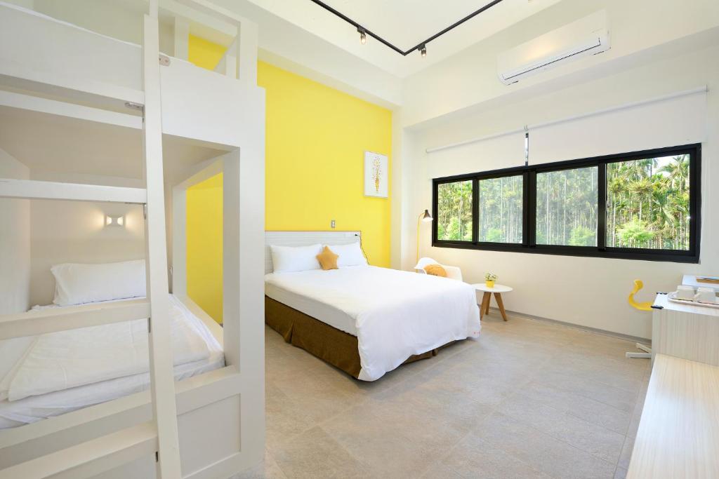 Postel nebo postele na pokoji v ubytování Notting Hill B&B