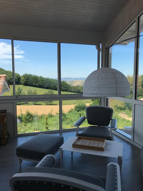 Domaine du Mont Monnet - Chambre d'hôtes & Gîte - Room King Con Mountain View