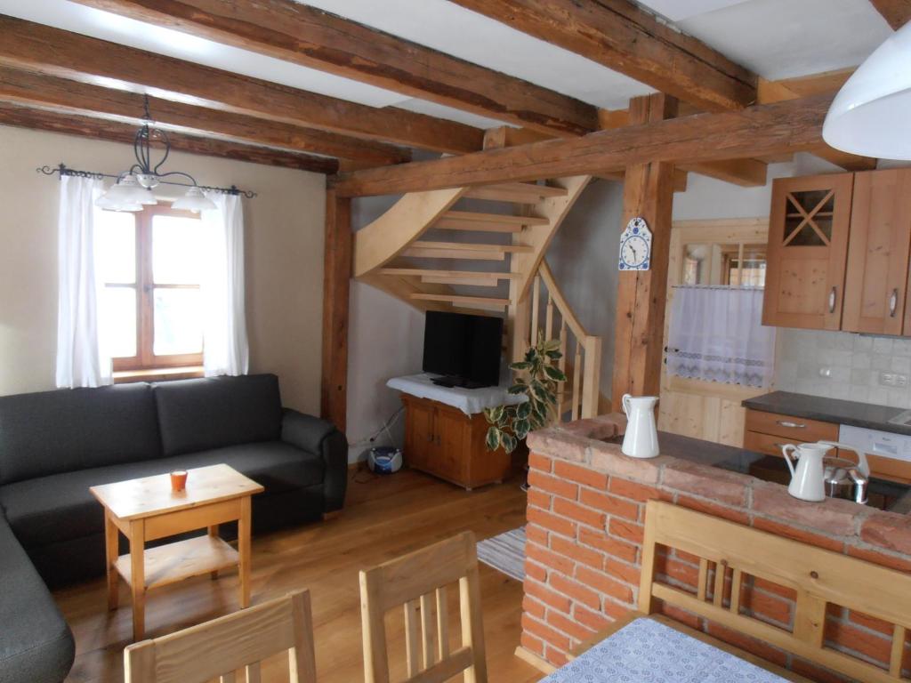 Posezení v ubytování Ferienhaus Gaiswinkler