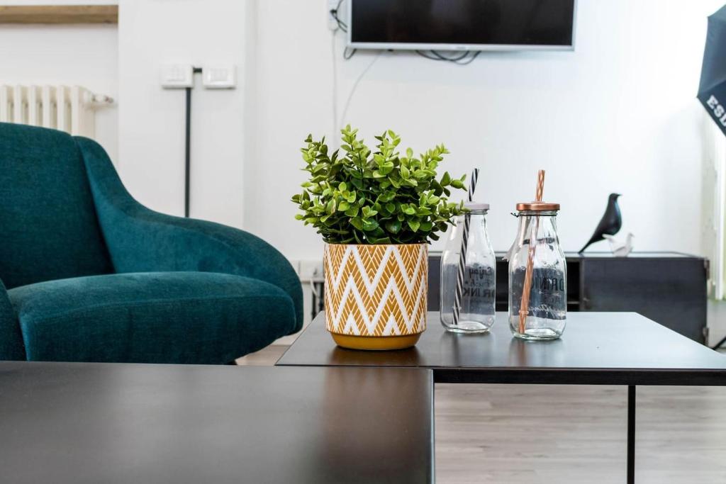 Część wypoczynkowa w obiekcie JOIVY Exclusive Apt for 4 in Navigli near parks
