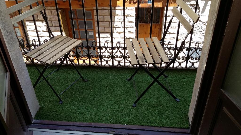Balkón nebo terasa v ubytování Albergue Valderrobres Auto check-in