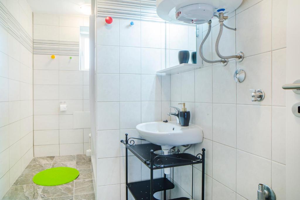 Koupelna v ubytování Apartman Višnja