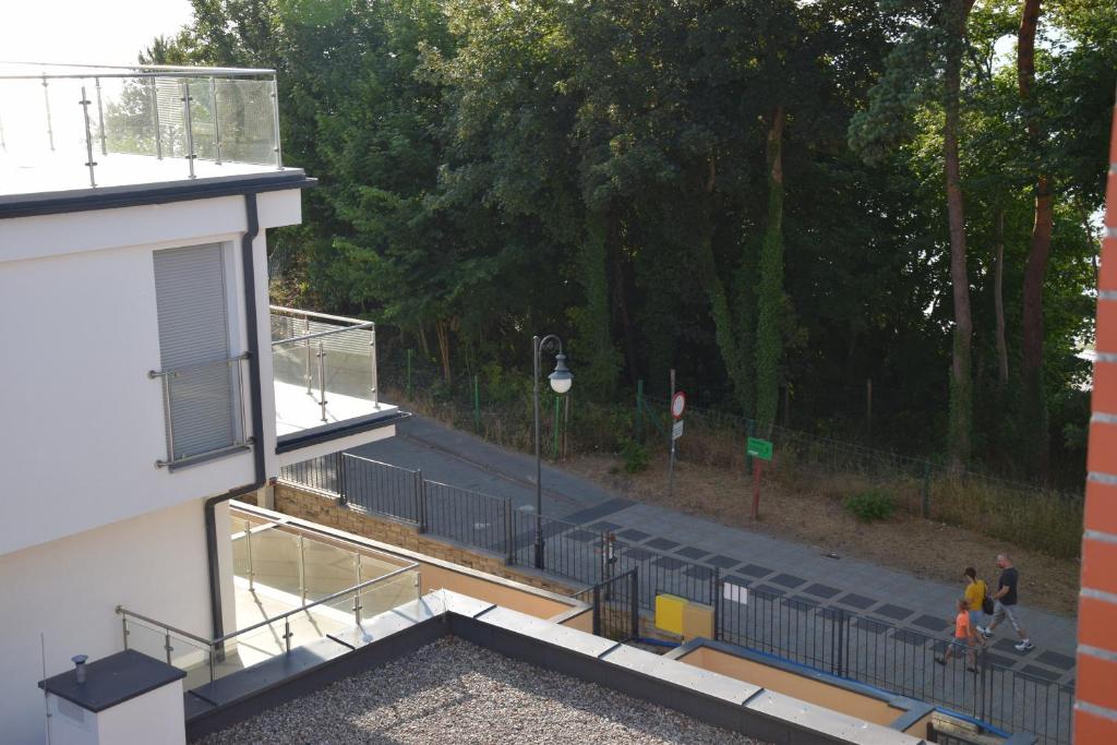 Balkón alebo terasa v ubytovaní Apartament Ibiza przy plaży