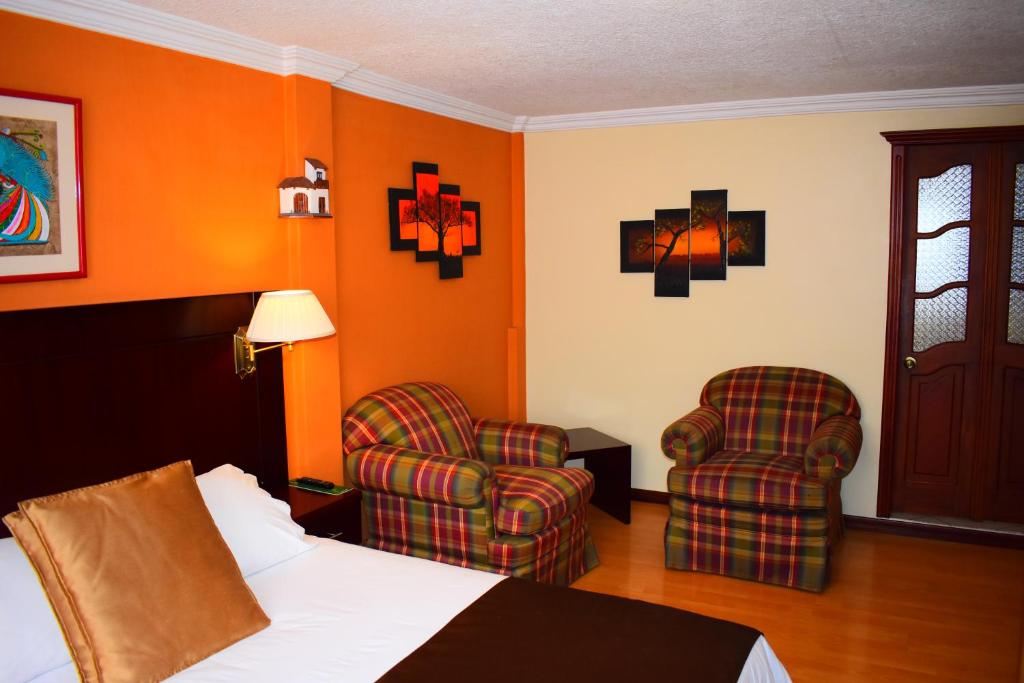 Posezení v ubytování Endamo Hotel