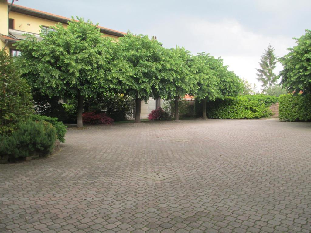 Zahrada ubytování Albergo Sant'Anna