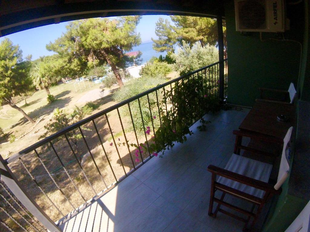 Balcone o terrazza di Rainbow Bay Ozdere Beach Hotel