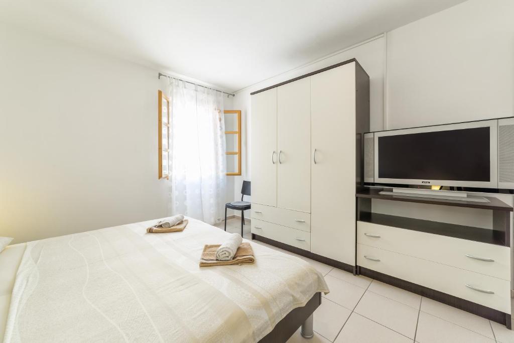 Kuchyň nebo kuchyňský kout v ubytování Holiday Home Ljubica