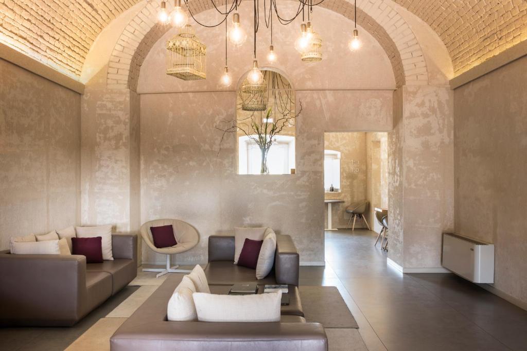 Posezení v ubytování Hotel & Resort Le Colombare