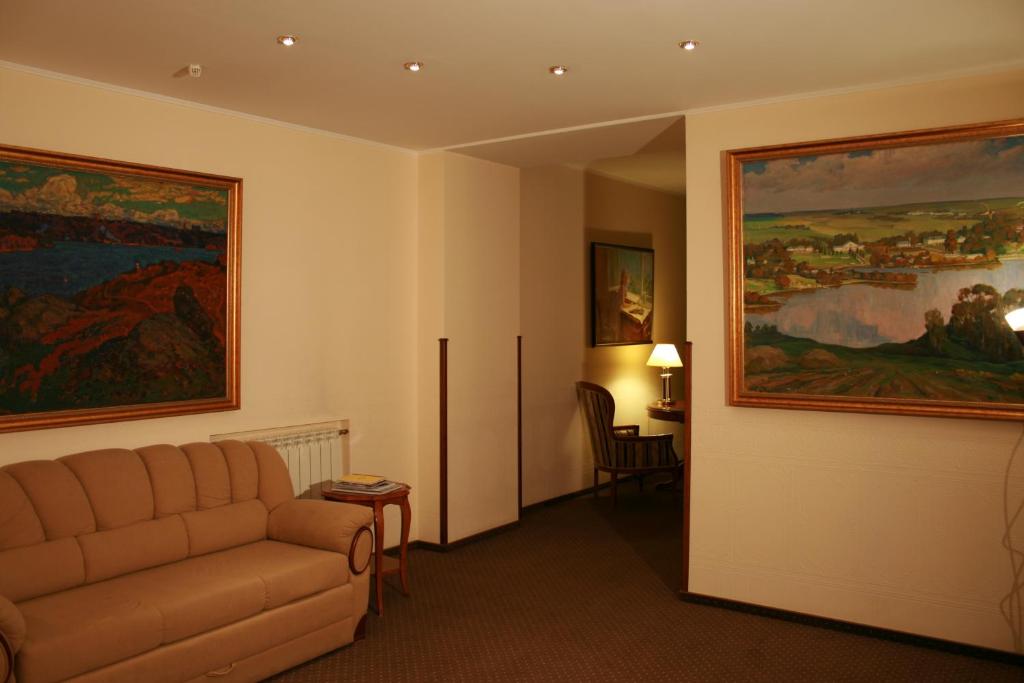 Posezení v ubytování Art Hotel Academy