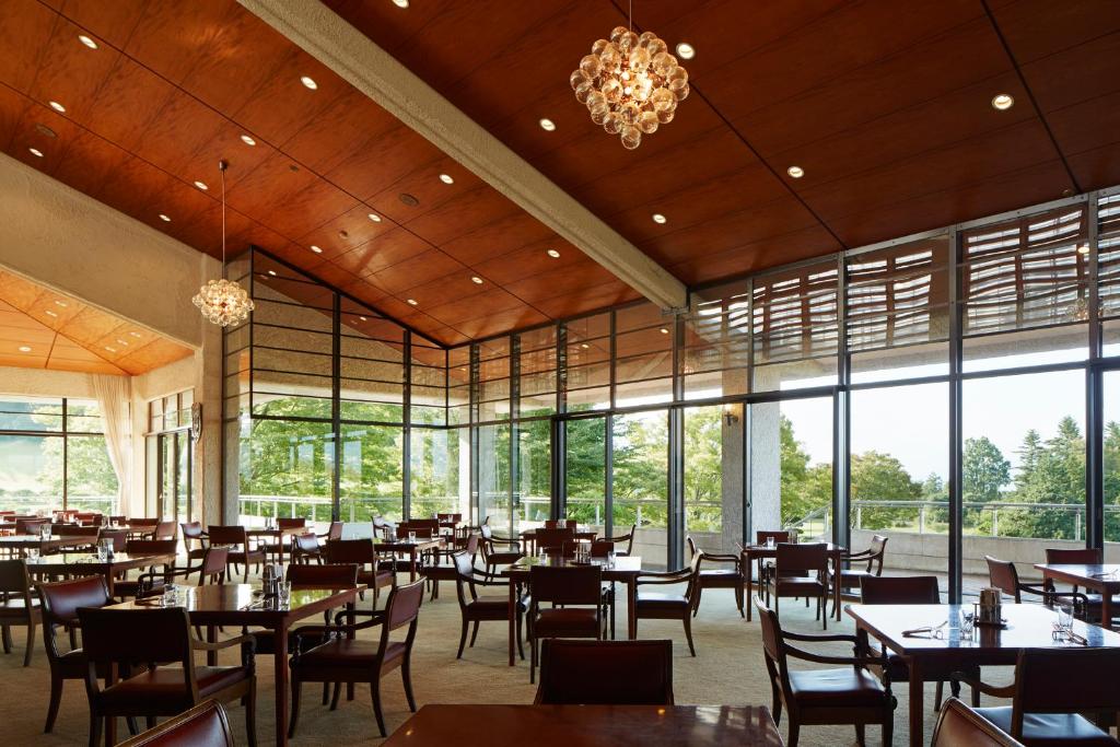 Restaurace v ubytování Laforet Shuzenji Sanshisuimei