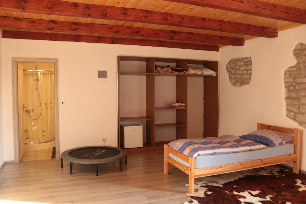 Postel nebo postele na pokoji v ubytování Stonehouse