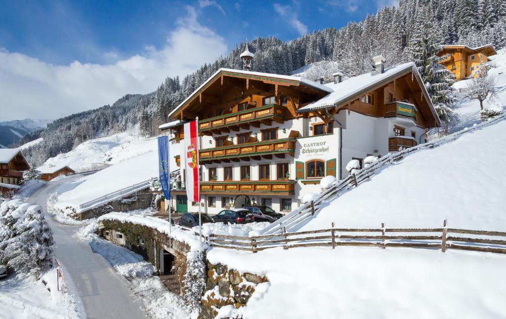 Hotel Gasthof Schützenhof v zimě