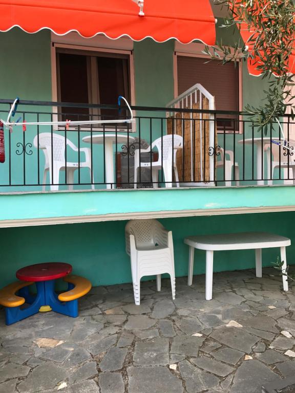 Balkón nebo terasa v ubytování Maria Rooms Vrasna