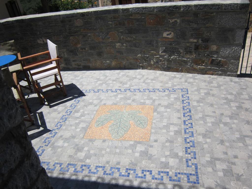 Patio nebo venkovní prostory v ubytování Fig Leaf House