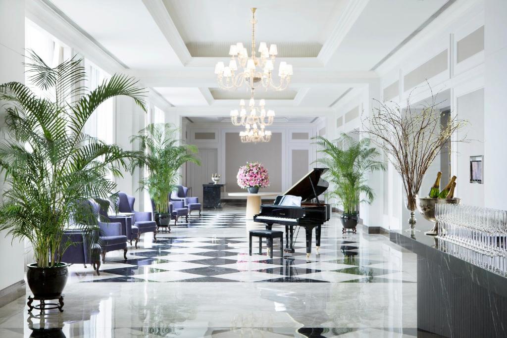 Vstupní hala nebo recepce v ubytování The Langham, Shenzhen