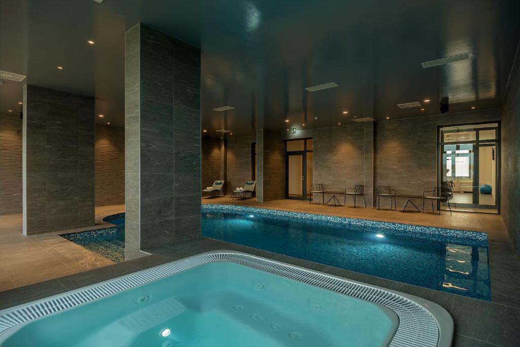 Bazén v ubytování Hotel Princess nebo v jeho okolí