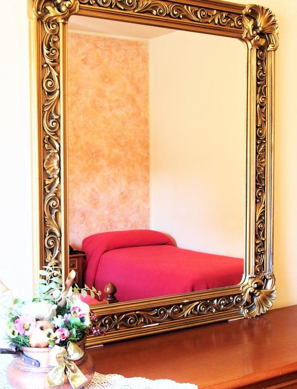 Postel nebo postele na pokoji v ubytování Hotel Belvedere