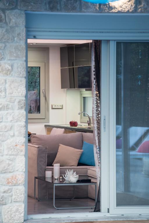 Posezení v ubytování Lefkas Villas