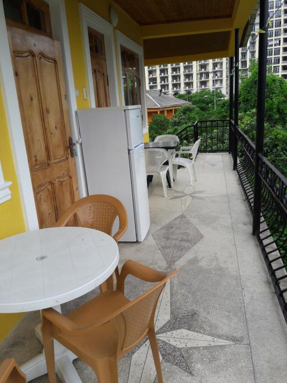 Balkón nebo terasa v ubytování Guest house LIA