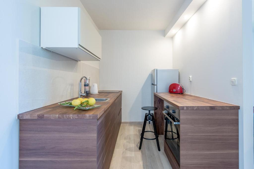 Kuchyňa alebo kuchynka v ubytovaní Apartment Pasara