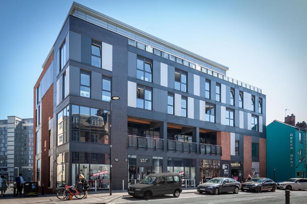Budova, kde se apartmán nachází