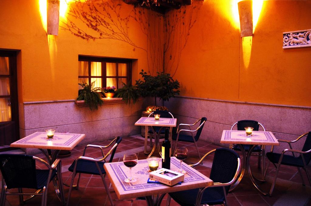 Posezení v ubytování Hotel Casona de la Reyna