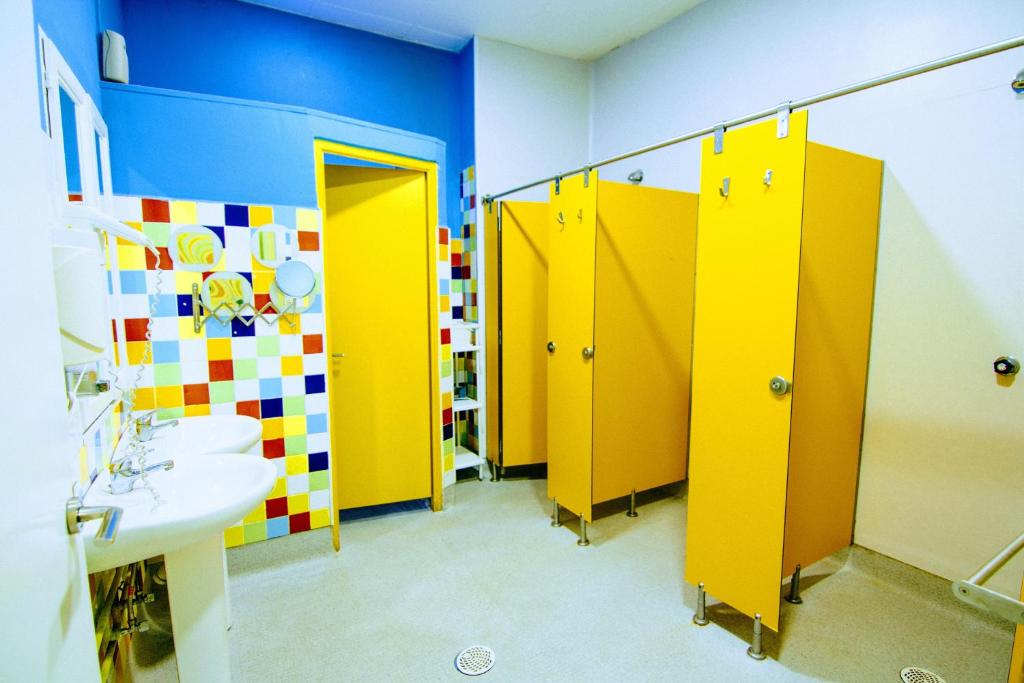 Koupelna v ubytování Red Nest Hostel