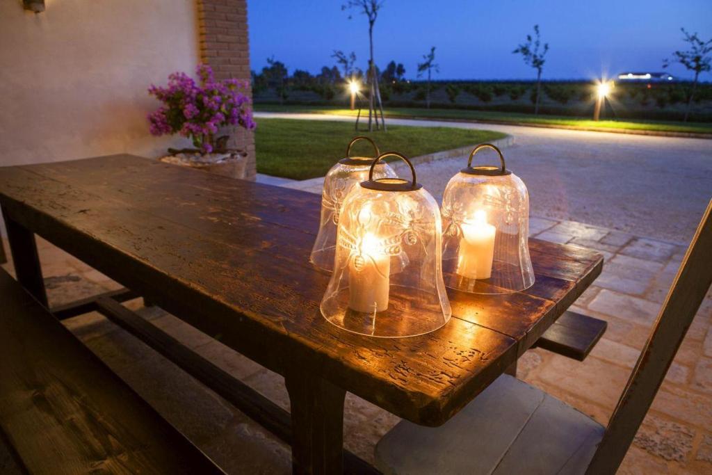 Patio nebo venkovní prostory v ubytování Agrumare Farm Holiday
