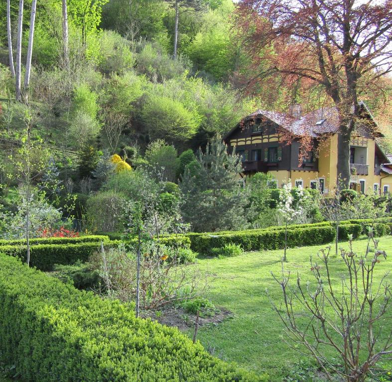 Zahrada ubytování Villa Kreuthhof Appartements