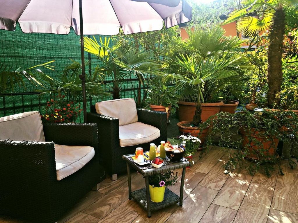 Zahrada ubytování Guest House Santiago
