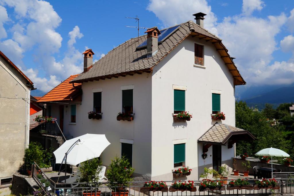 Budova, kde se bed and breakfast nachází