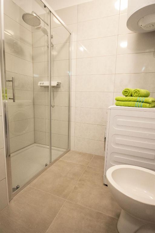 Koupelna v ubytování Apartment Sofia