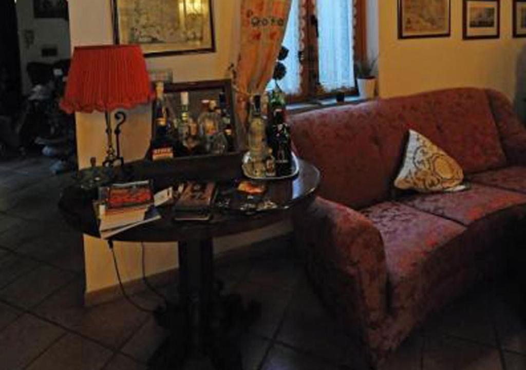 Posezení v ubytování B&B Casa Armonia