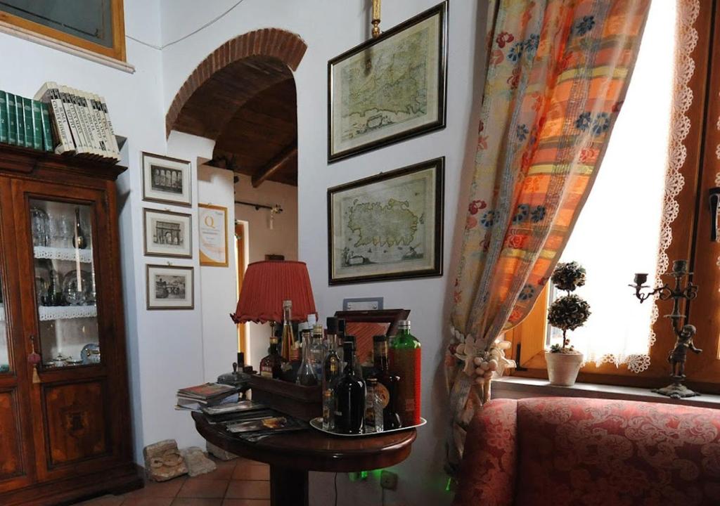 Posezení v ubytování B&B Casa Armonia