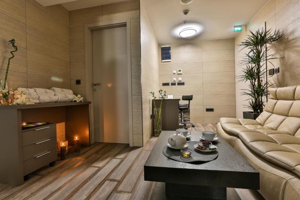 Posezení v ubytování Hotel Zeta