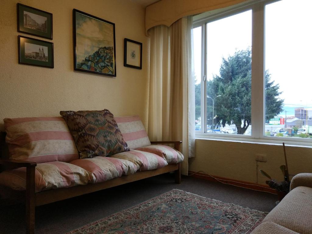 Posezení v ubytování Apart Hotel Aleman