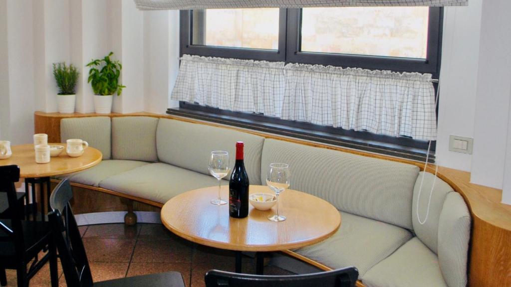 Posezení v ubytování Hotel Donatello