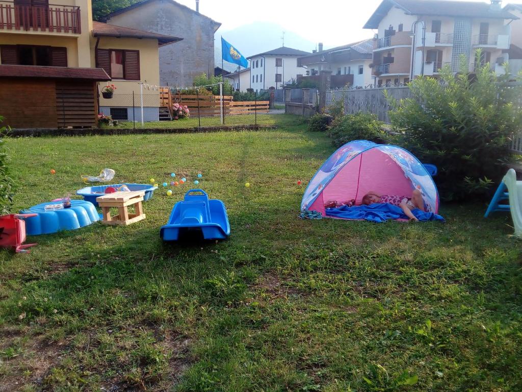 Zahrada ubytování Albergo alla Pineta