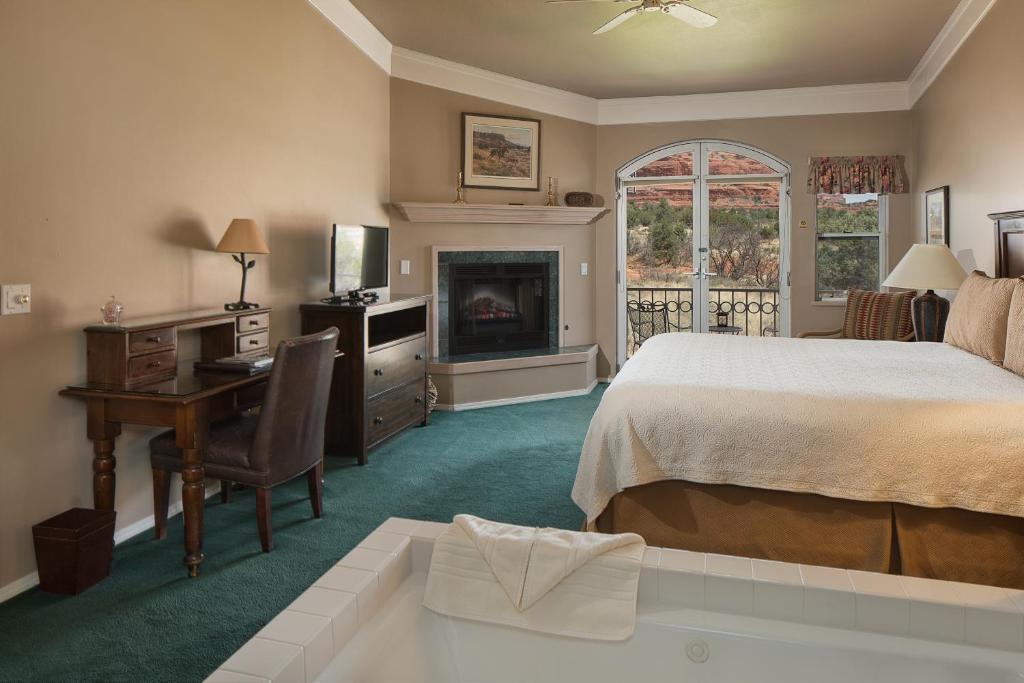 Canyon Villa Bed & Breakfast Inn of Sedona - King Kamer - Spaanse Bajonet