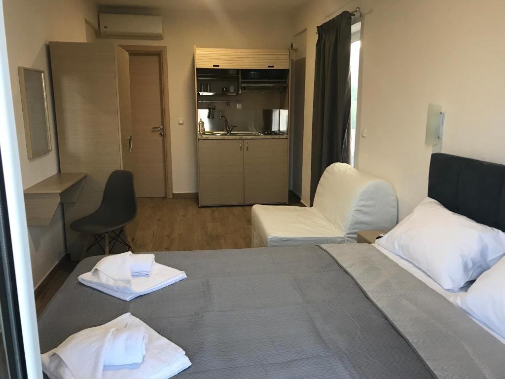 A kitchen or kitchenette at Littore Maris
