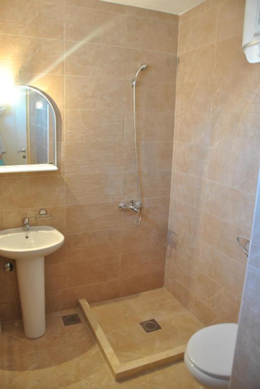 Kupatilo u objektu Haamel Apartment